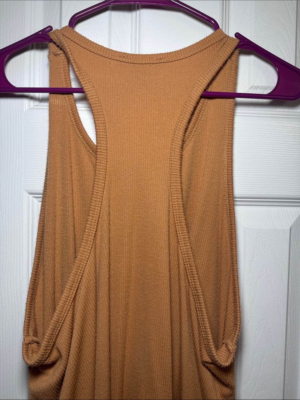 Forever 21 Ribbed Mustard Racerback Tank Top - Picture 7 of 9